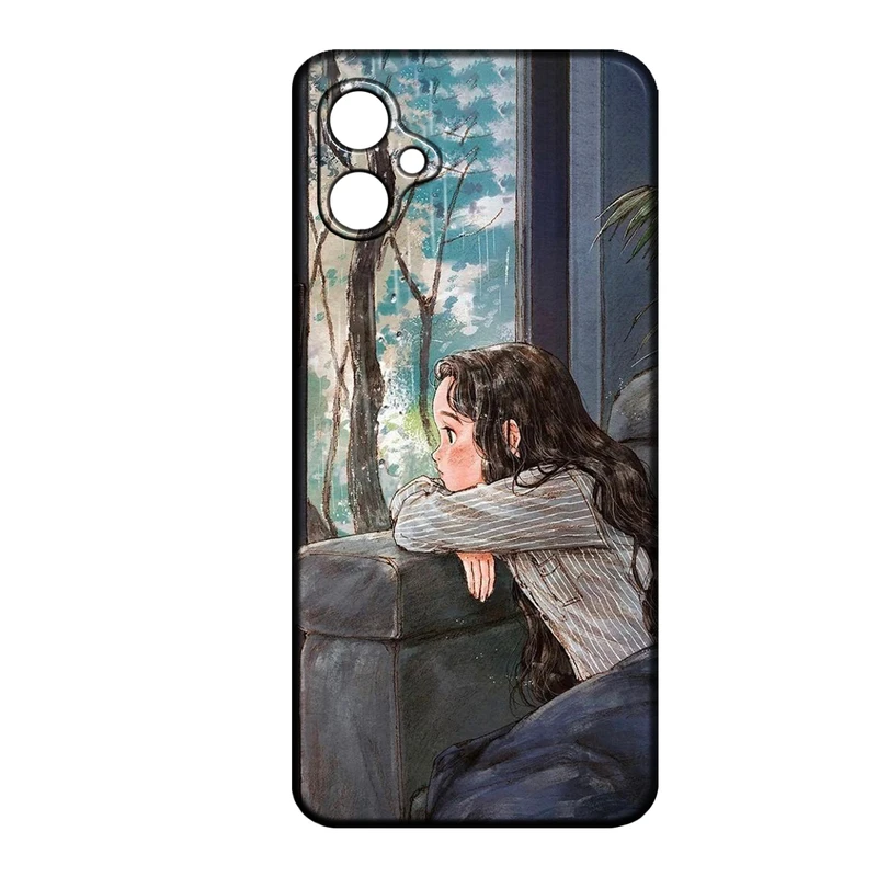 کاور طرح دخترانه کد 59 مناسب برای گوشی موبایل سامسونگ Galaxy A07