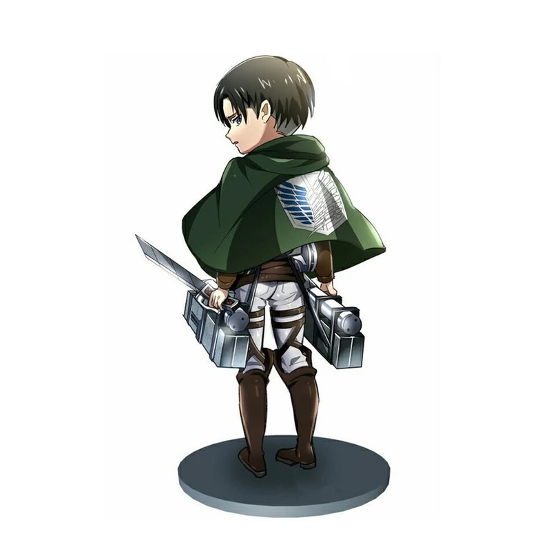 استیکر لپ تاپ و موبایل مدل انیمه طرح اتک ان تایتان لیوای آکرمن attack on titan Levi Ackermann کد 566