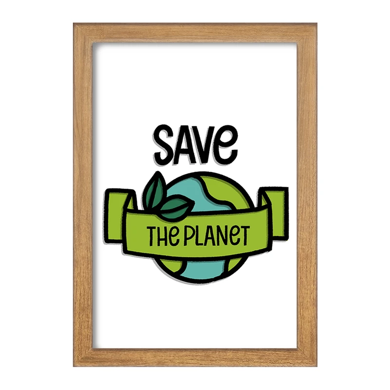 تابلو خندالو مدل حمایت از محیط زیست کد 25929