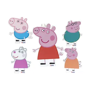 تاپر مدل پپا پیگ کد PeppapigCandleTopper1 مجموعه 5 عددی