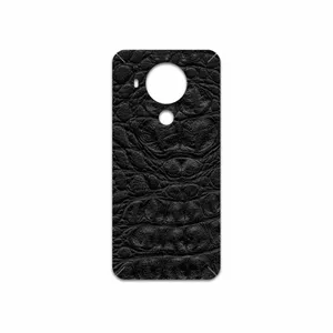 MAHOOT Black-Crocodile-Leather Cover Sticker for Nokia 5.4