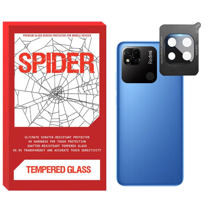 محافظ لنز دوربین اسپایدر مدل LNZ3D-S مناسب برای گوشی موبایل شیائومی Redmi 10A