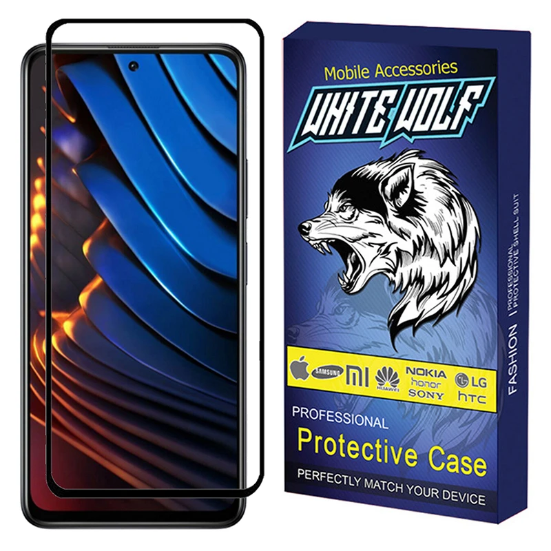 محافظ صفحه نمایش وایت ولف مدل WGF3 مناسب برای گوشی موبایل شیائومی Poco X3 GT
