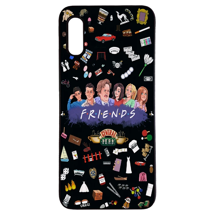کاور طرح سریال فرندز مناسب برای گوشی موبایل سامسونگ galaxy a50/a50s/a30s