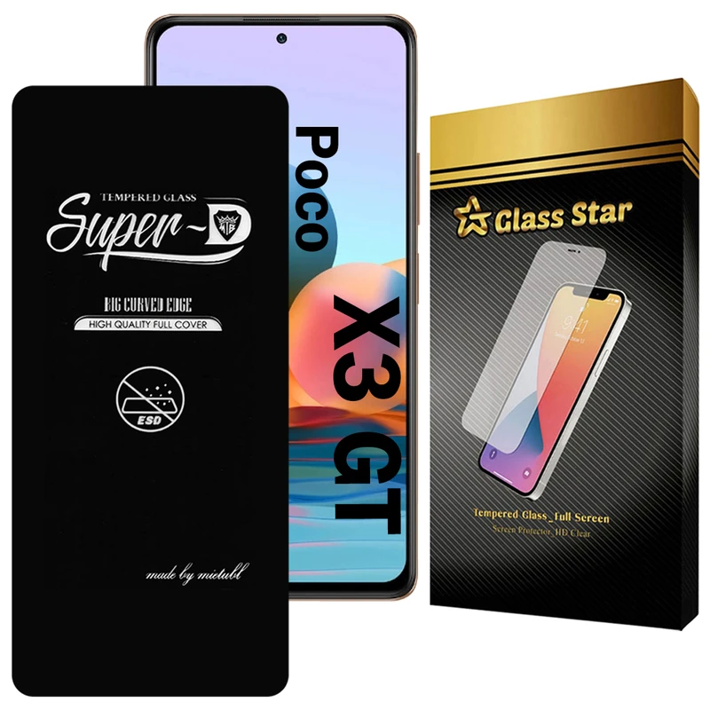 محافظ صفحه نمایش گلس استار مدل SUPERDNS مناسب برای گوشی موبایل شیائومی Poco X3 GT