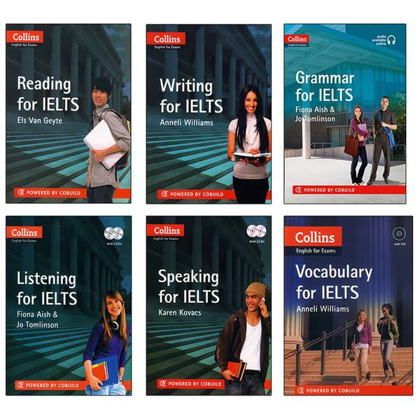 کتاب Collins For IELTS اثر جمعی از نویسندگان انتشارات Collins شش جلدی کتاب Collins For IELTS اثر جمعی از نویسندگان انتشارات Collins شش جلدی