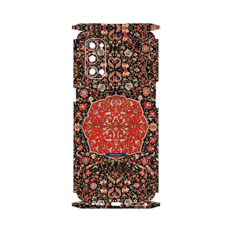 برچسب پوششی ماهوت مدل Persian_Carpet_Red-FullSkin مناسب برای گوشی موبایل اپو Reno4 Pro 5G