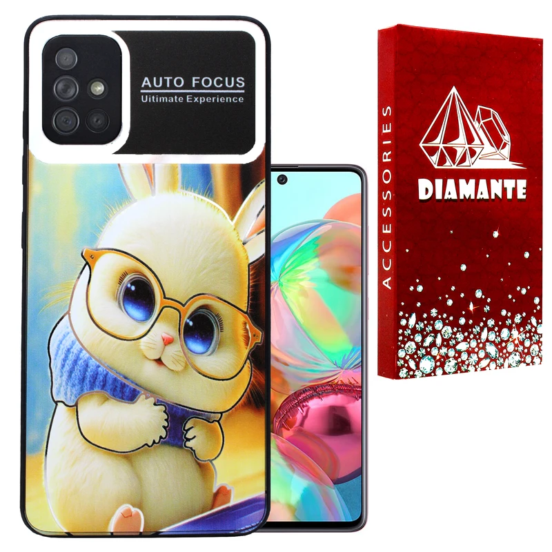 کاور دیامانته مدل Rabbit Rd مناسب برای گوشی موبایل سامسونگ Galaxy A51