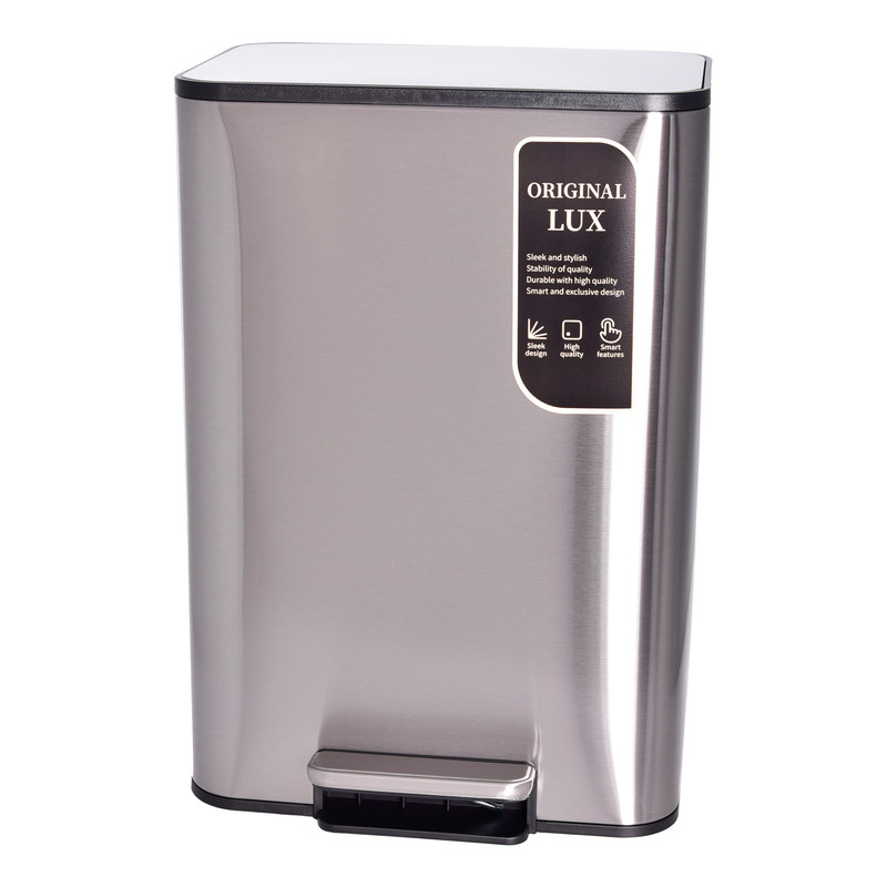 سطل زباله پدالی اورجینال مدل M کد 5015 گنجایش 15 لیتر