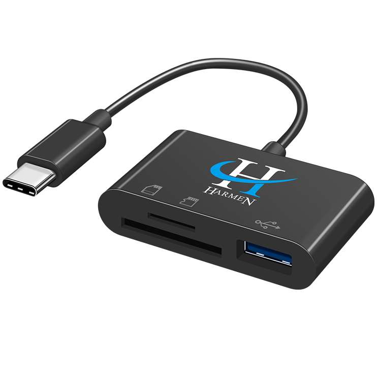 مبدل USB-C به USB هارمن مدل CARDiREADER 500 مبدل USB-C به USB هارمن مدل CARDiREADER 500