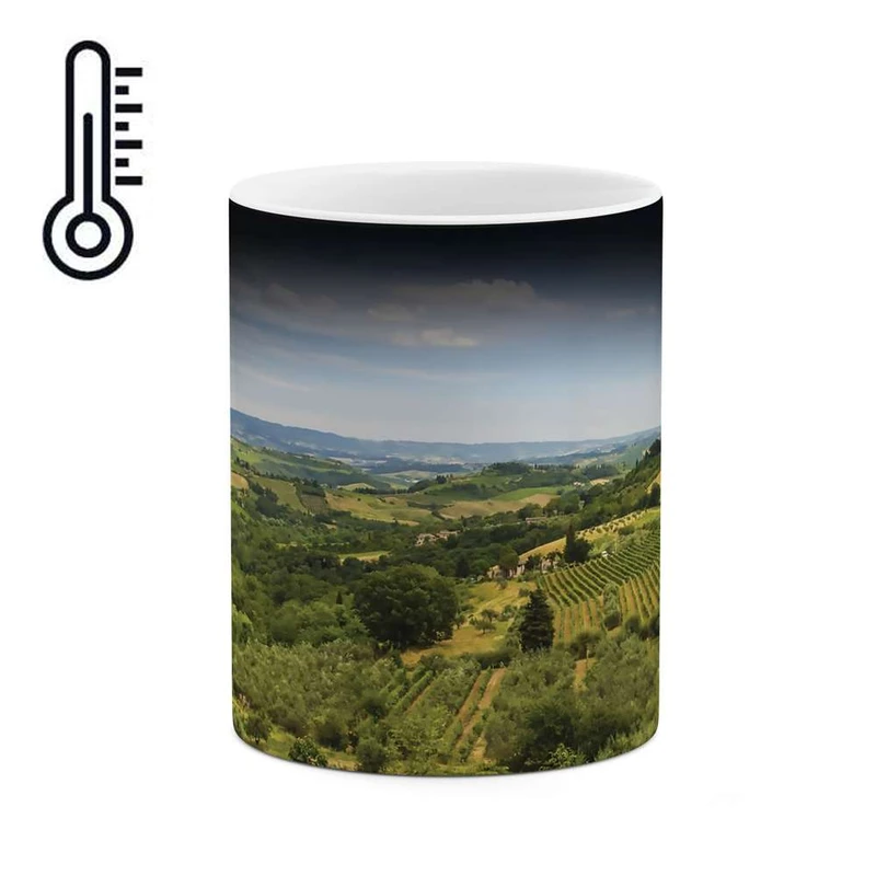 ماگ حرارتی کاکتی مدل منظره کد mgh10138