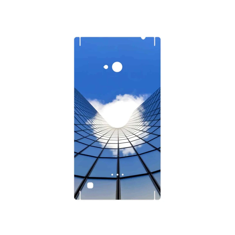 برچسب پوششی ماهوت مدل Glass skyscraper مناسب برای گوشی موبایل نوکیا Lumia 720