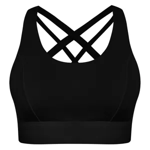 نیم تنه ورزشی زنانه ماییلدا مدل پد ثابت پشت ضربدری کد 4849