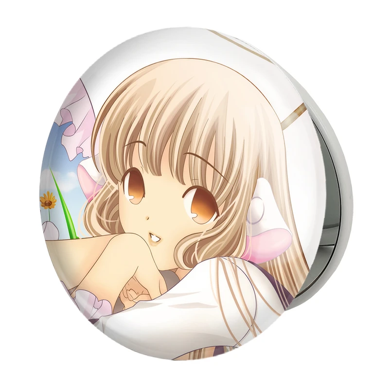 آینه جیبی خندالو طرح چی انیمه چوبیتس Chobits مدل تاشو کد 22370 