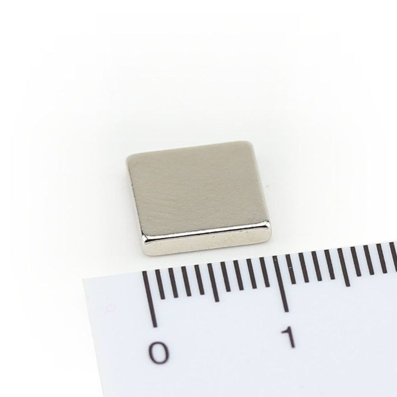 آهن ربا مدل نئودیمیوم بلوک 10X10X2mm بسته 5 عددی