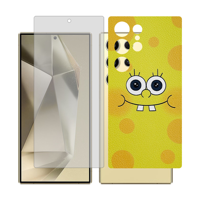 محافظ صفحه نمایش مات گلس مدل Together مناسب برای گوشی موبایل سامسونگ Galaxy S22 Ultra به همراه برچسب پوششی