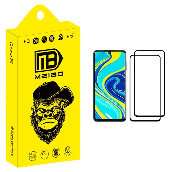 محافظ صفحه نمایش میبو مدل +MHD مناسب برای گوشی موبایل شیائومی Redmi Note 9S بسته دو عددی