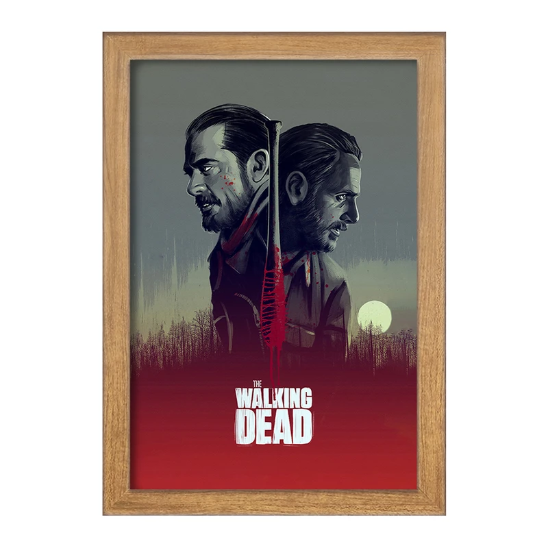 تابلو خندالو مدل سریال مردگان متحرک The Walking Dead  کد 10187