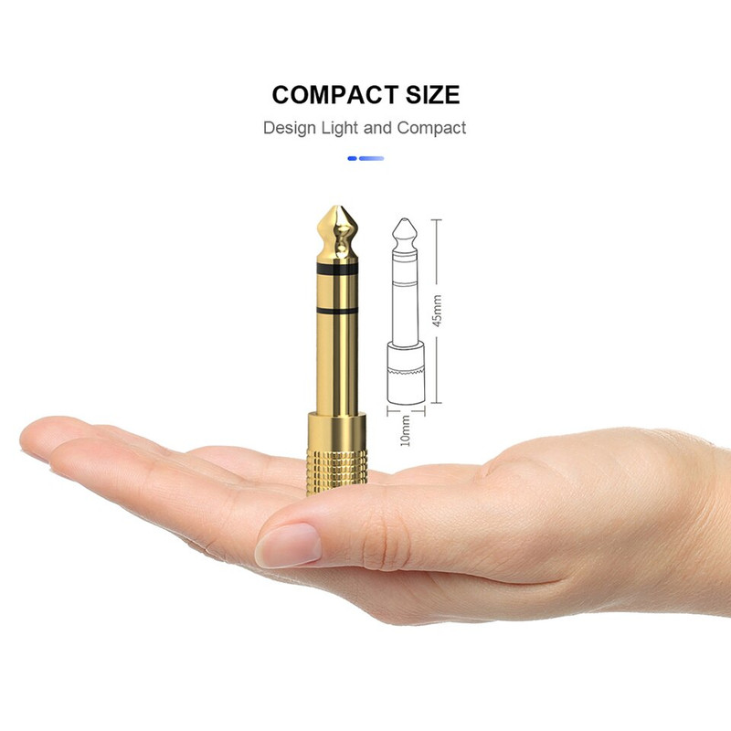 مبدل جک 6.3 به 3.5 میلی متری افق مدل 205