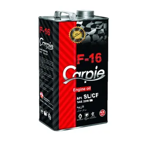 روغن موتور کارپیه کد F-16 مدل 20w50 SL حجم 4.5 لیتر