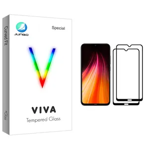 Junbo Viva Glass Screen Protector For Xiaomi Redmi Note 8 Pack Of 2