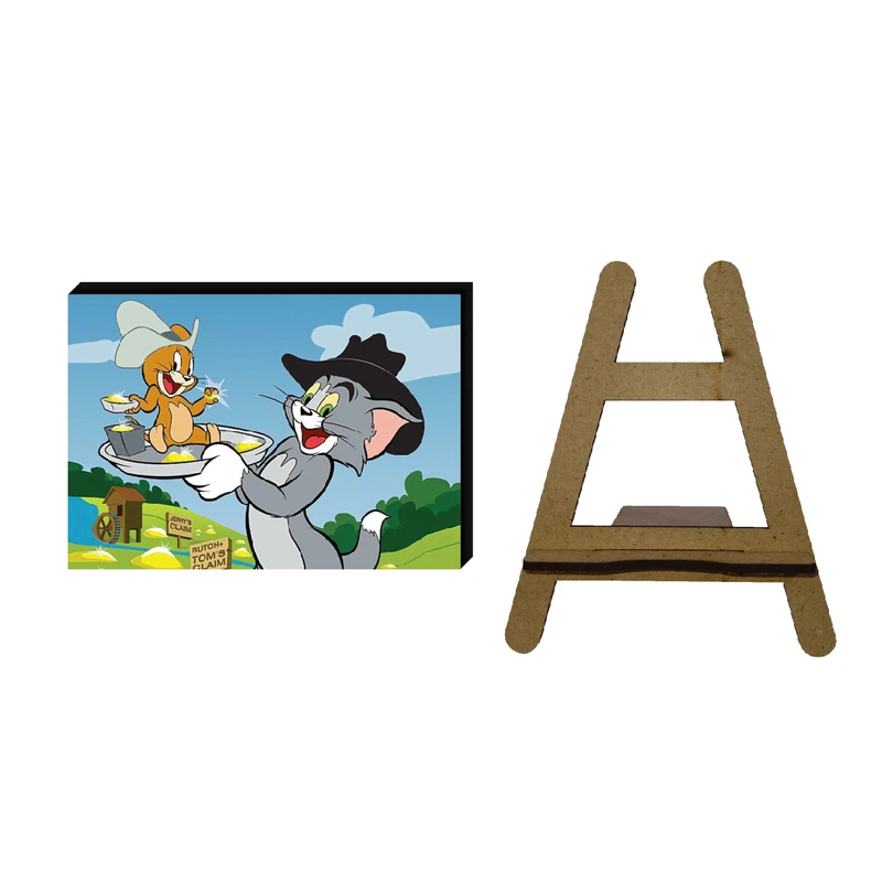 تابلو شاسی مدل تام وجری کد KLMX-C3679 به همراه پایه نگهدارنده