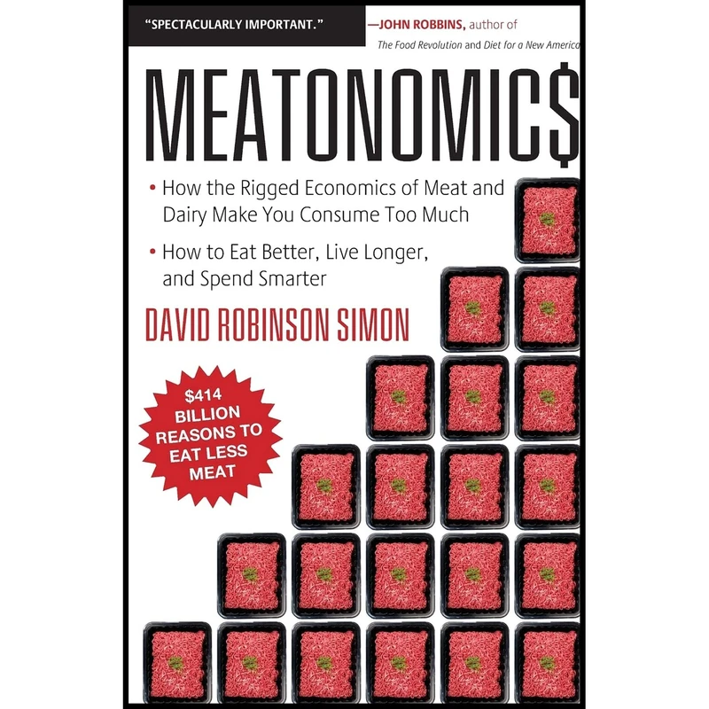 کتاب Meatonomics اثر David Robinson Simon انتشارات Conari Press