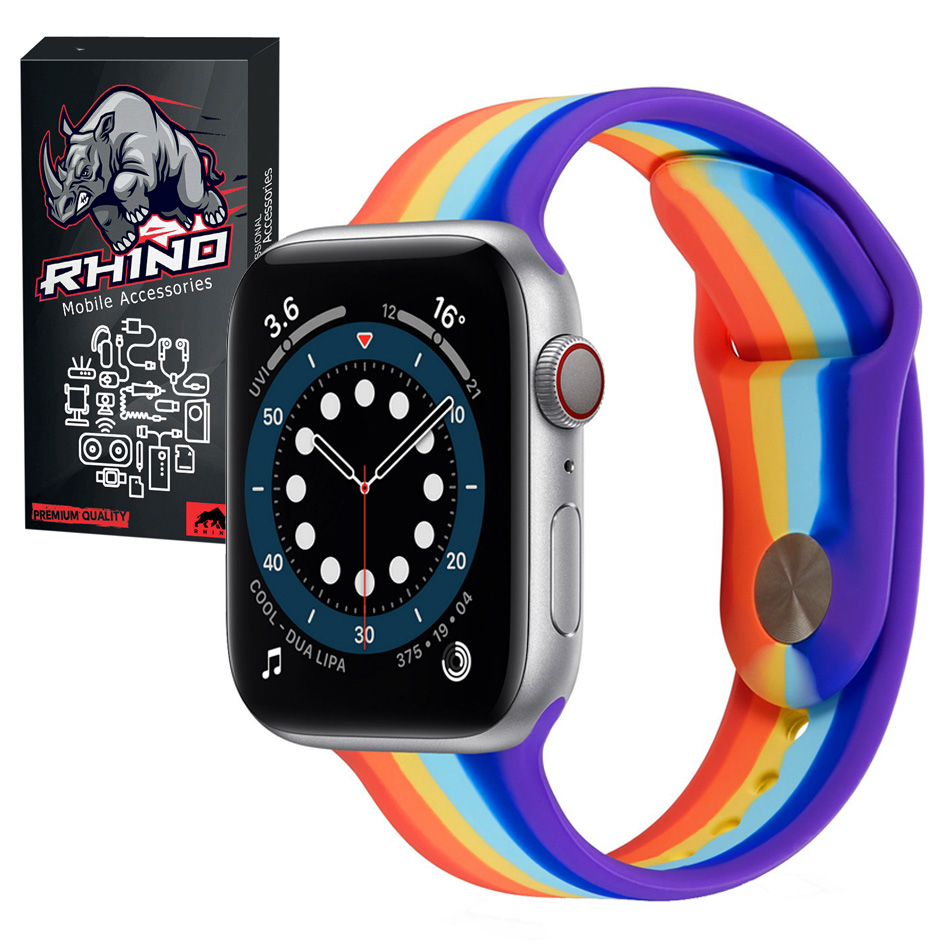 Apple watch series 2025 3 rainbow band