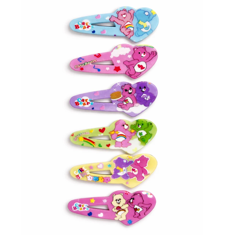 گیره مو دخترانه مدل خرس کد 7014 مجموعه 6 عددی