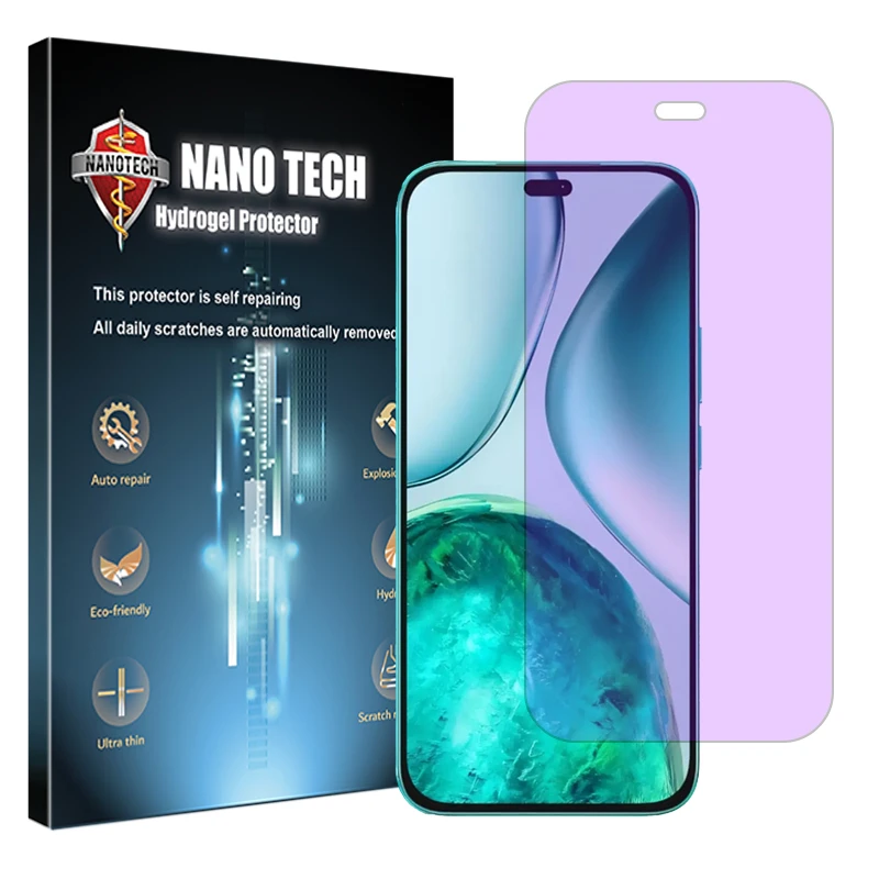 محافظ صفحه نمایش آنتی پرپل نانو تک مدل Eye Care مناسب برای گوشی موبایل آنر X8c