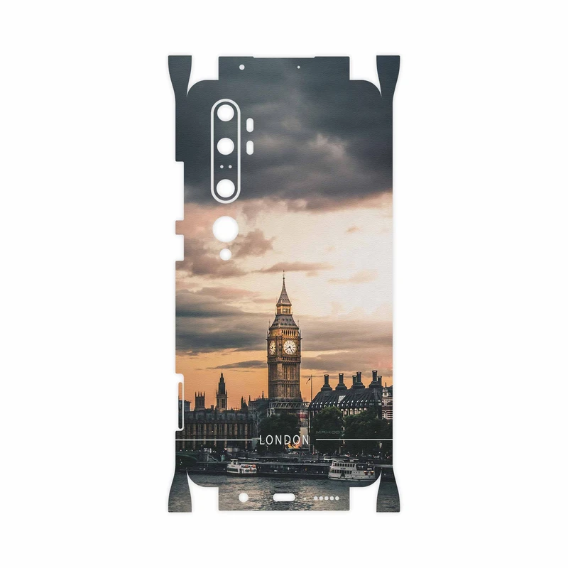 برچسب پوششی ماهوت مدل London City-FullSkin مناسب برای گوشی موبایل شیائومی Mi Note 10 Pro