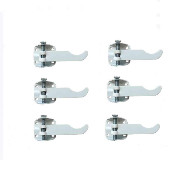 بست دیواری رادیاتور مدل col-W-4 طرح رنگ کوره مجموعه 6 عددی