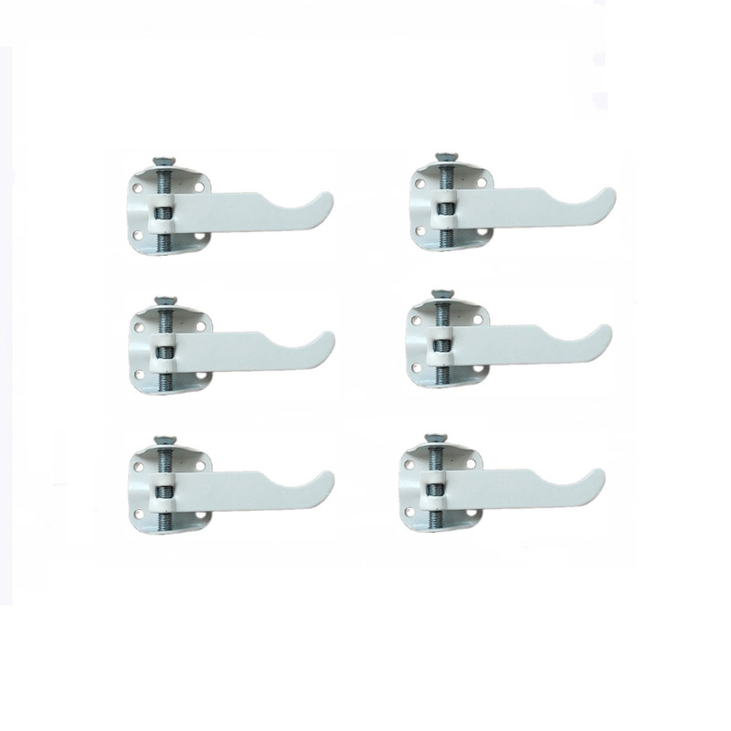 بست دیواری رادیاتور مدل col-W-4 طرح رنگ کوره مجموعه 6 عددی