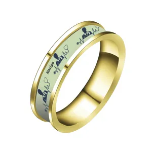 انگشتر ناکسیگو مدل شب تاب طرح دکتر کد RT15296