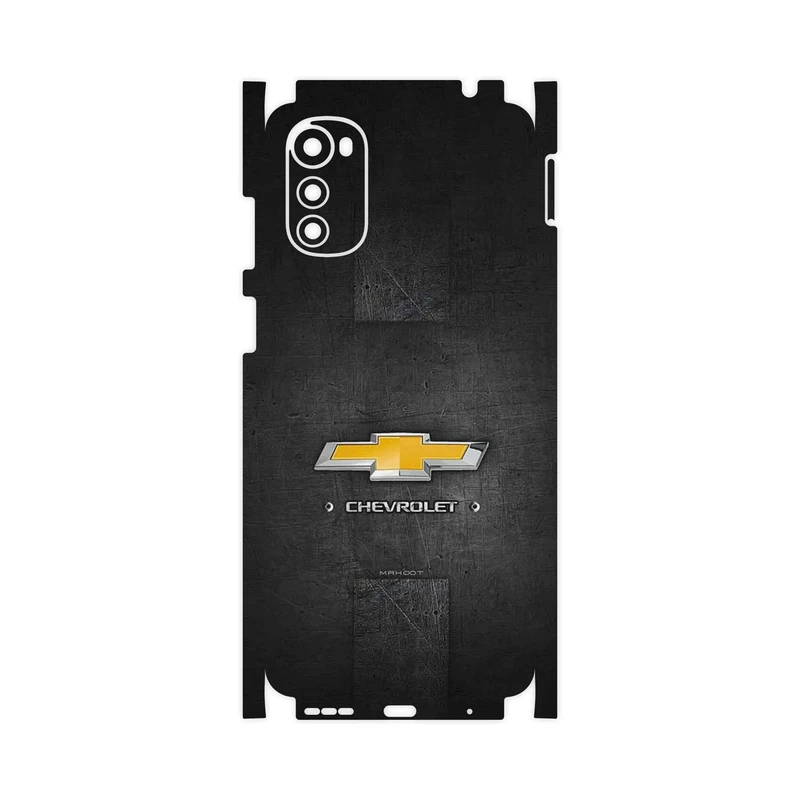 برچسب پوششی ماهوت مدل CHEVROLET_Logo-FullSkin مناسب برای گوشی موبایل موتورولا Moto E32s
