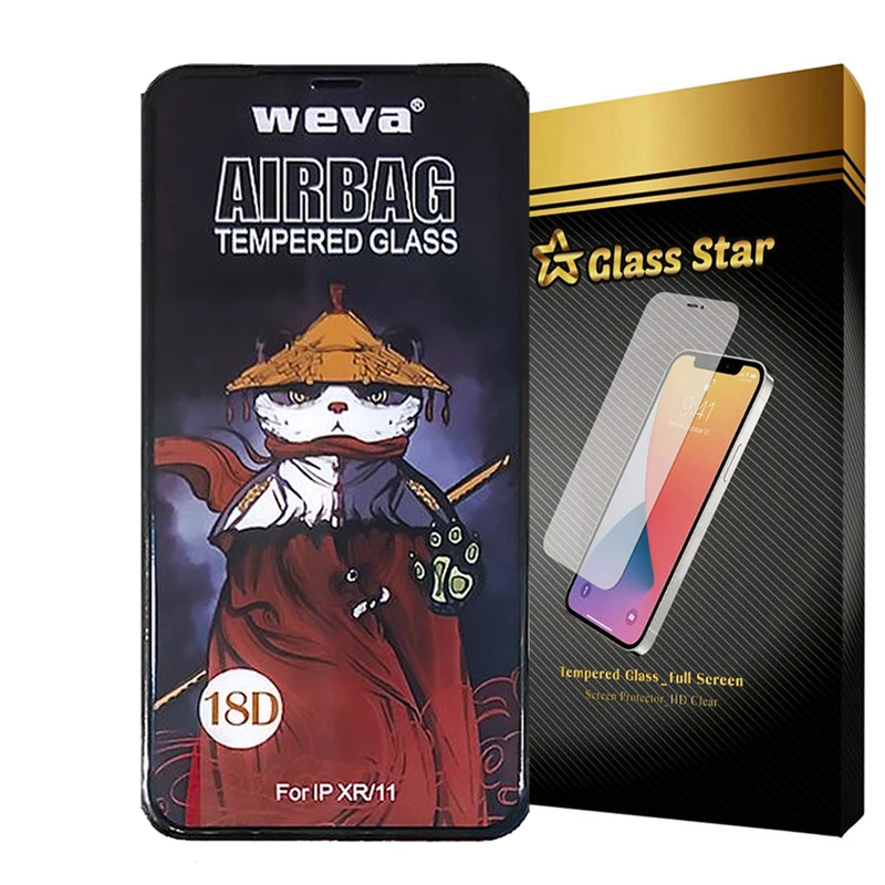 محافظ صفحه نمایش گلس استار مدل AIRSTAAR مناسب برای گوشی موبایل اپل Iphone 11 
