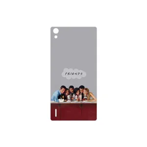 MAHOOT Friends 1 Cover Sticker for Huawei Ascend P7