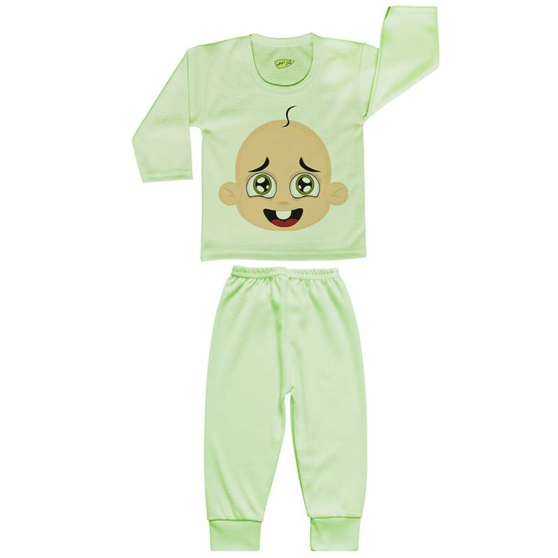 ست تی شرت و شلوار نوزادی کارانس مدل SBSG-3045
