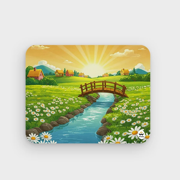 ماوس پد شادیت مدل منظره کد 012 سایز 24*19 سانتی متر