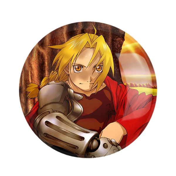 مگنت خندالو طرح ادوارد الریک انیمه کیمیاگر تمام فلزی Fullmetal Alchemist کد 12682