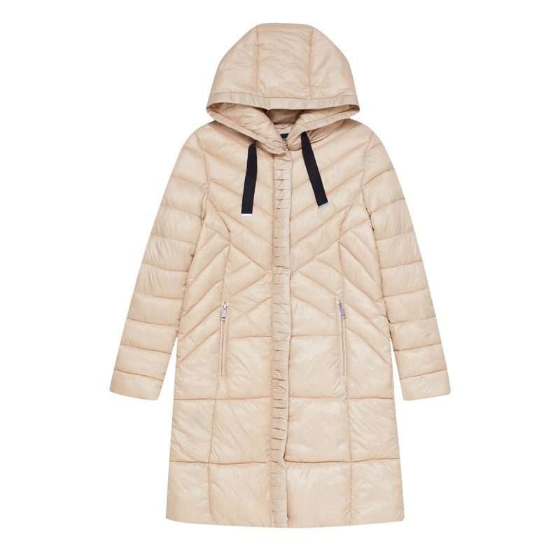 کاپشن زنانه مودو مدل Z-KU-3604 BEIGE