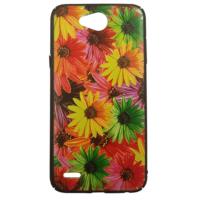 کاور مدل فانتزی کد 018 طرح گل های رنگی مناسب برای گوشی موبایل ال جی X Power 2