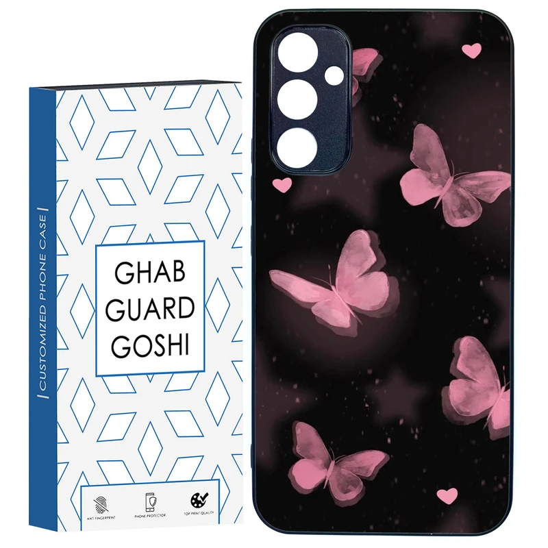 کاور قاب گارد گوشی طرح پروانه کد TPU-182 مناسب برای گوشی موبایل سامسونگ Galaxy A34