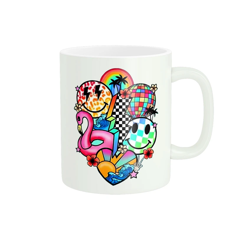 ماگ پادآفرین مدل انرژی مثبت طرح لبخند کد PM865