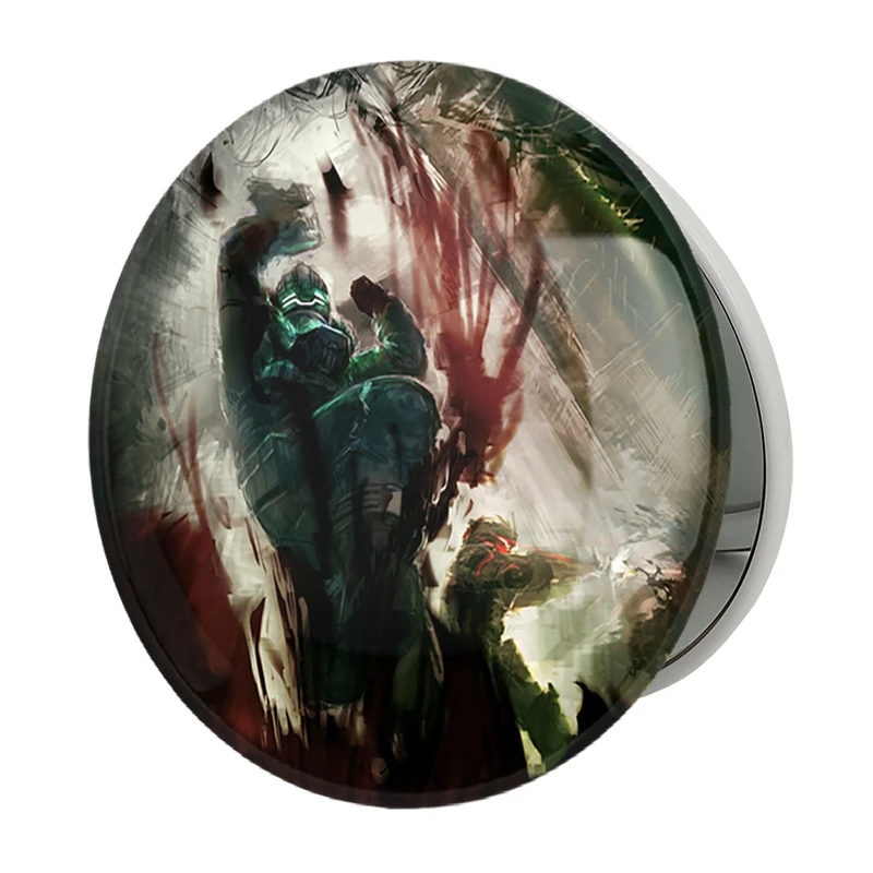 آینه جیبی خندالو طرح بازی دد اسپیس (Dead Space) مدل تاشو کد 35076