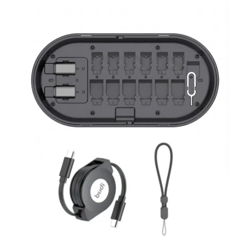 مجموعه لوازم جانبی موبایل بودی مدل WL566B به همراه کابل USB-C و بند 