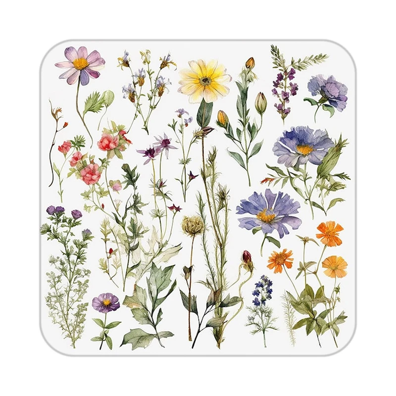 زیر لیوانی کاکتی طرح گل مدل mp18765