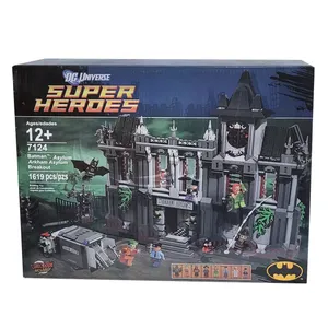 ساختنی 1619 تکه مدل زندان بتمن کد 7124