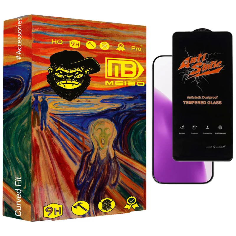 محافظ صفحه نمایش آنتی‌استاتیک میبو مدل Duron 007 مناسب برای گوشی موبایل اپل iphone 17 Pro