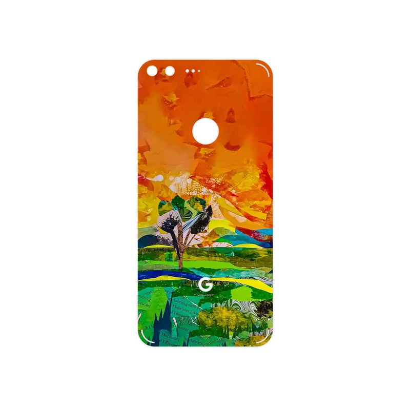 برچسب پوششی ماهوت مدل Collage of Painting مناسب برای گوشی موبایل گوگل Pixel